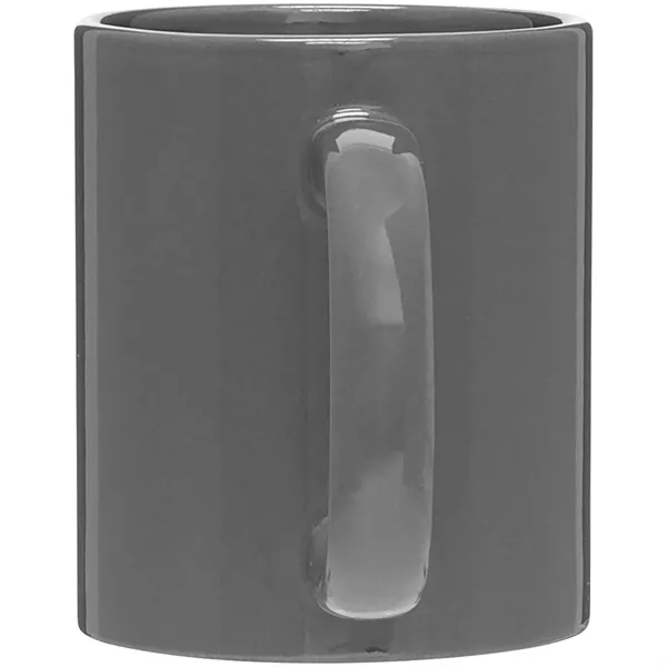 11 oz ceramic mug with C-handle, glossy exterior and glossy interior.... from ASI 51197 ETS Express, LLC