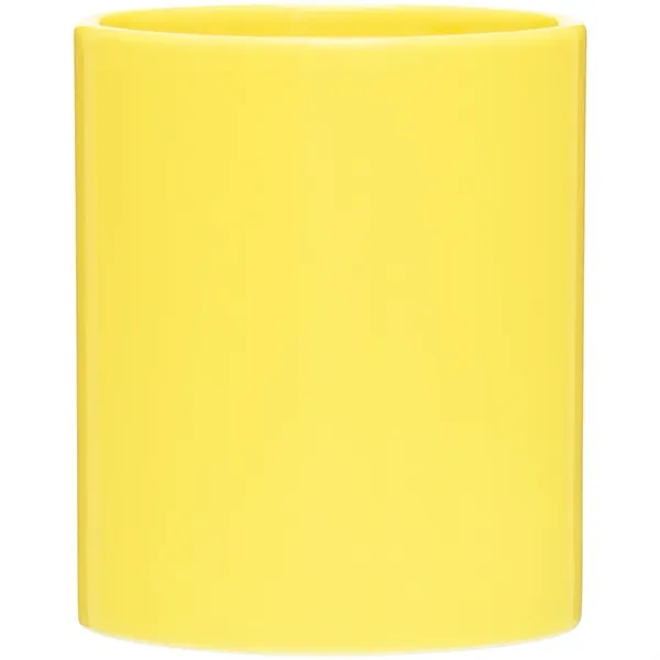 11 oz ceramic mug with C-handle, glossy exterior and glossy interior.... from ASI 51197 ETS Express, LLC