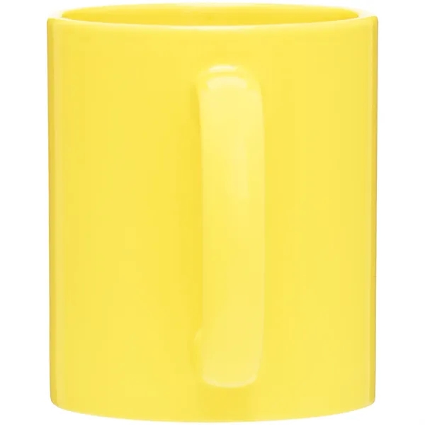 11 oz ceramic mug with C-handle, glossy exterior and glossy interior.... from ASI 51197 ETS Express, LLC