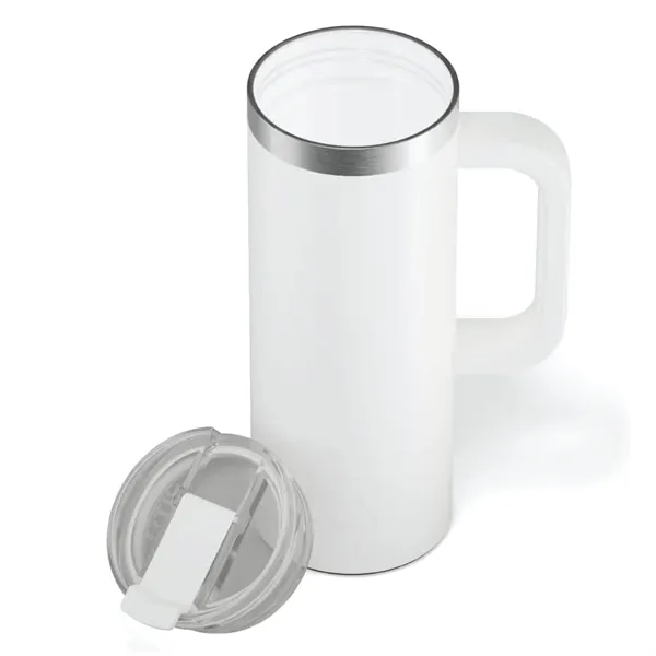 RTIC double-wall stainless steel 20 ounce travel mug with flip-top lid... from ASI 74601 Calico
