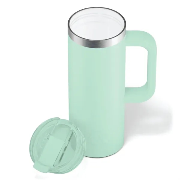 RTIC double-wall stainless steel 20 ounce travel mug with flip-top lid... from ASI 74601 Calico