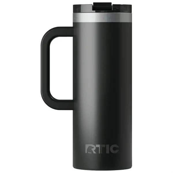 RTIC double-wall stainless steel 20 ounce travel mug with flip-top lid... from ASI 74601 Calico
