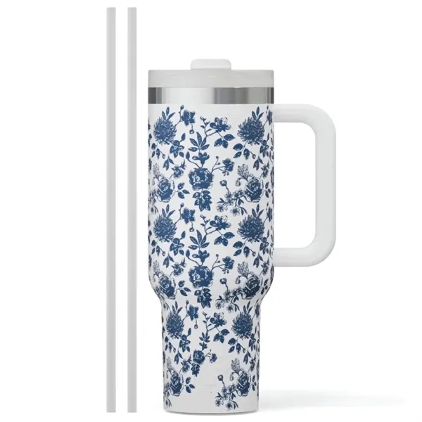 RTIC 40oz Stainless Steel Road Trip Tumbler... from ASI 74601 Calico