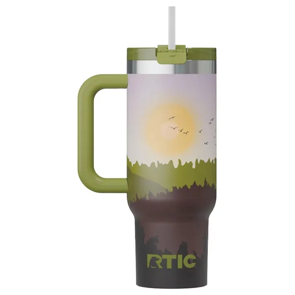 RTIC 30oz Stainless Steel Road Trip Tumbler... from ASI 74601 Calico