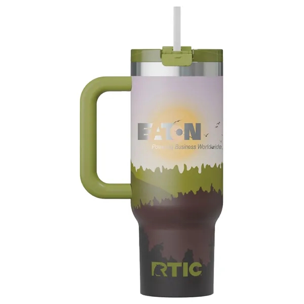 RTIC 30oz Stainless Steel Road Trip Tumbler... from ASI 74601 Calico