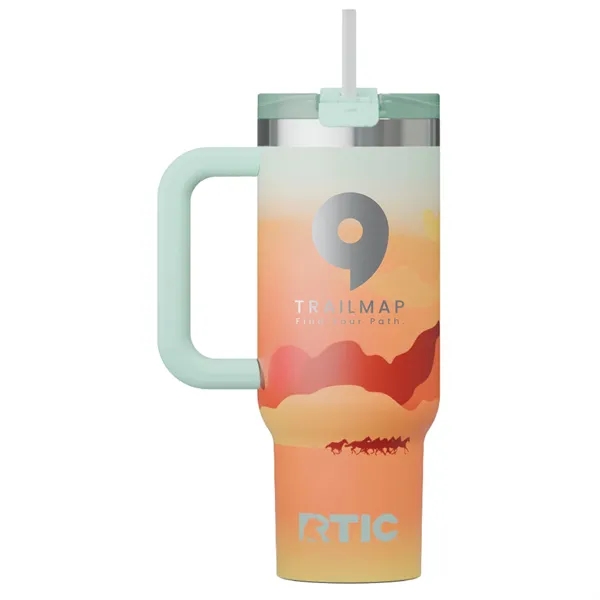 RTIC 30oz Stainless Steel Road Trip Tumbler... from ASI 74601 Calico