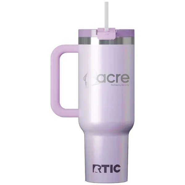 RTIC 40oz Stainless Steel Road Trip Tumbler... from ASI 74601 Calico