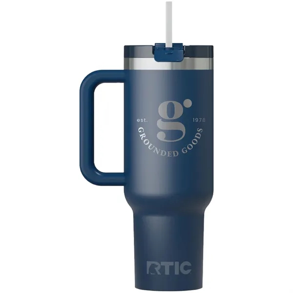 RTIC 40oz Stainless Steel Road Trip Tumbler... from ASI 74601 Calico