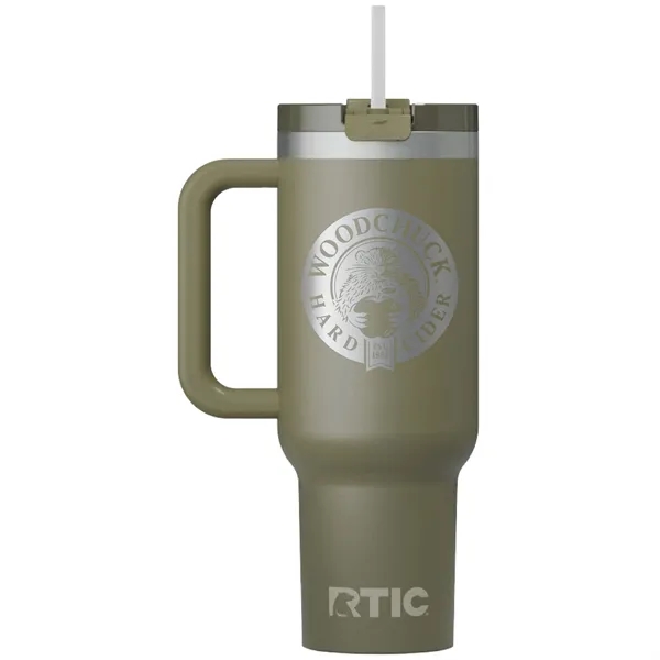 RTIC 40oz Stainless Steel Road Trip Tumbler... from ASI 74601 Calico