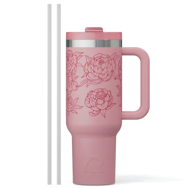 RTIC 40oz Stainless Steel Road Trip Tumbler... from ASI 74601 Calico