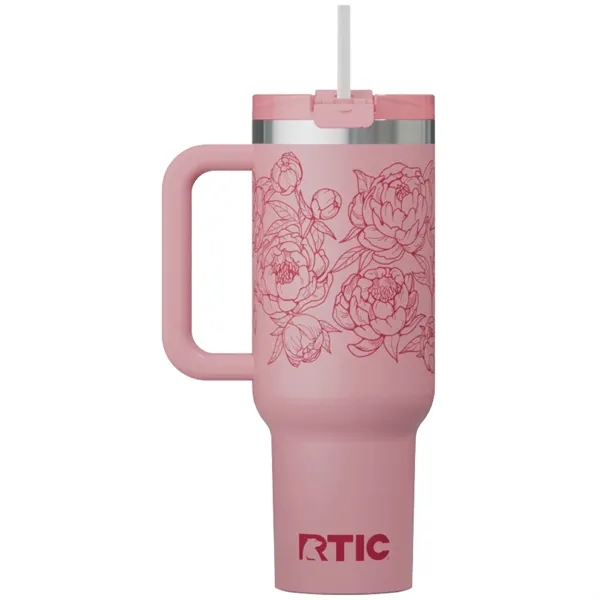 RTIC 40oz Stainless Steel Road Trip Tumbler... from ASI 74601 Calico