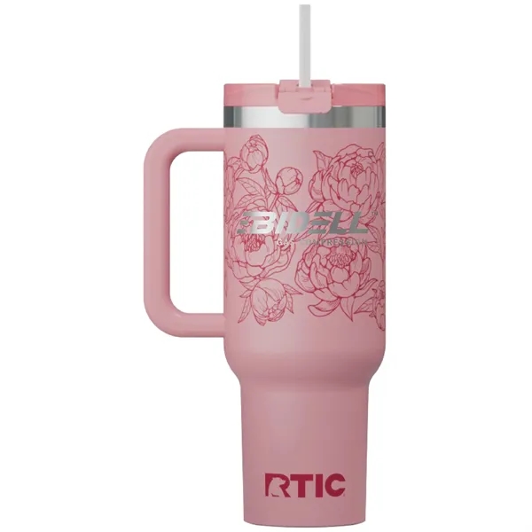 RTIC 40oz Stainless Steel Road Trip Tumbler... from ASI 74601 Calico