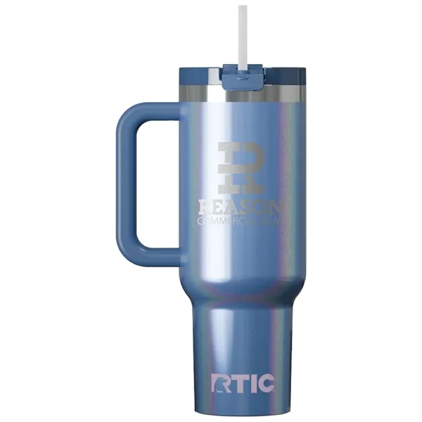 RTIC 40oz Stainless Steel Road Trip Tumbler... from ASI 74601 Calico