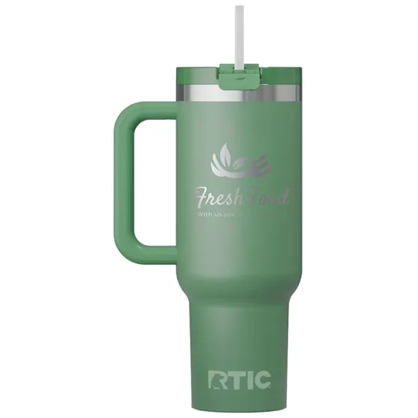 RTIC 40oz Stainless Steel Road Trip Tumbler... from ASI 74601 Calico