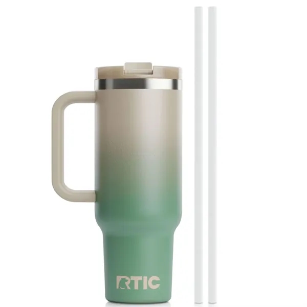 RTIC 40oz Stainless Steel Road Trip Tumbler... from ASI 74601 Calico