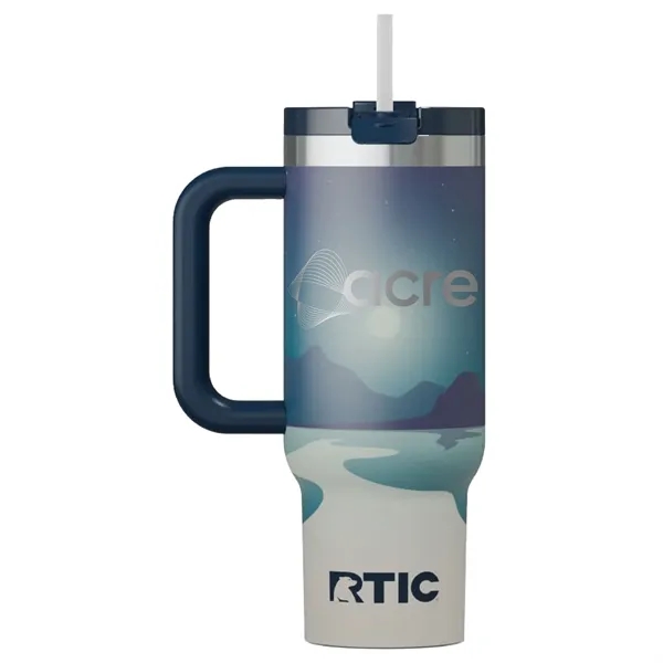 RTIC 30oz Stainless Steel Road Trip Tumbler... from ASI 74601 Calico