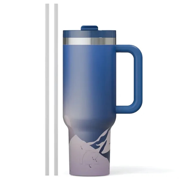 RTIC 40oz Stainless Steel Road Trip Tumbler... from ASI 74601 Calico
