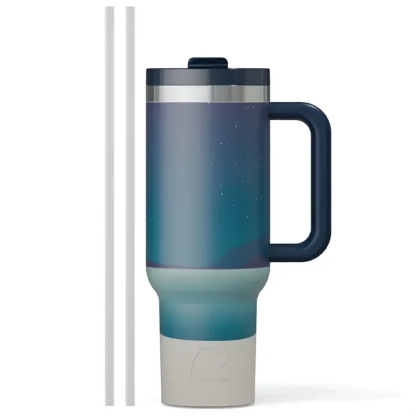RTIC 40oz Stainless Steel Road Trip Tumbler... from ASI 74601 Calico