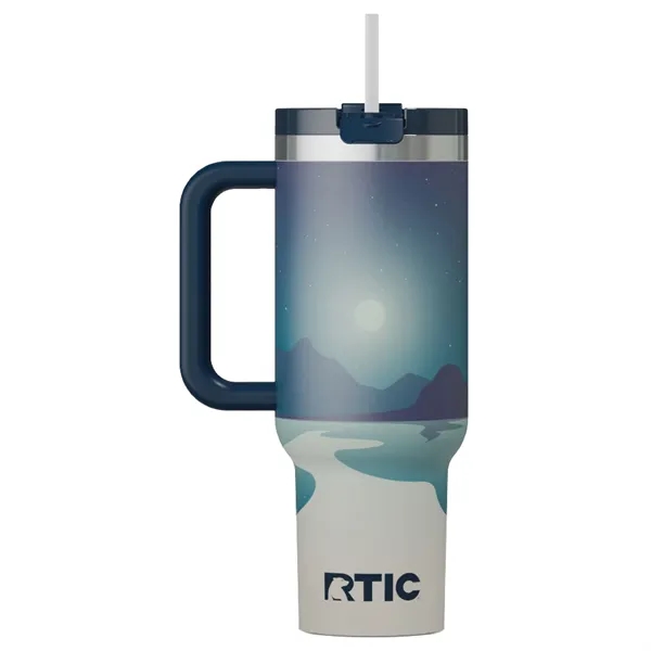 RTIC 40oz Stainless Steel Road Trip Tumbler... from ASI 74601 Calico