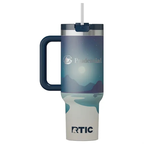 RTIC 40oz Stainless Steel Road Trip Tumbler... from ASI 74601 Calico