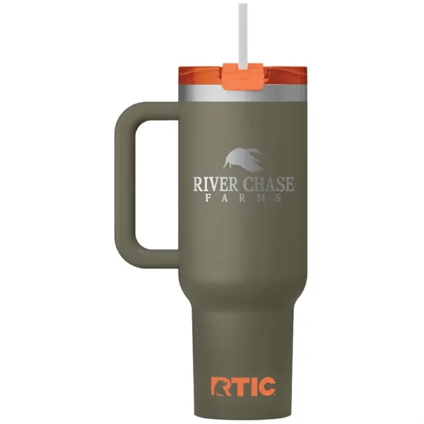 RTIC 40oz Stainless Steel Road Trip Tumbler... from ASI 74601 Calico