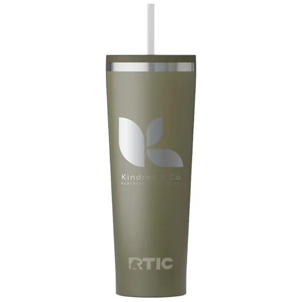 RTIC 28oz Stainless Steel Ceramic-Lined Everyday Tumbler... from ASI 74601 Calico