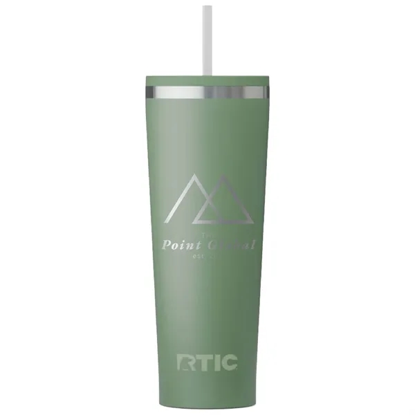 RTIC 28oz Stainless Steel Ceramic-Lined Everyday Tumbler... from ASI 74601 Calico