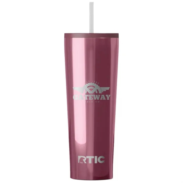 RTIC 28oz Stainless Steel Ceramic-Lined Everyday Tumbler... from ASI 74601 Calico