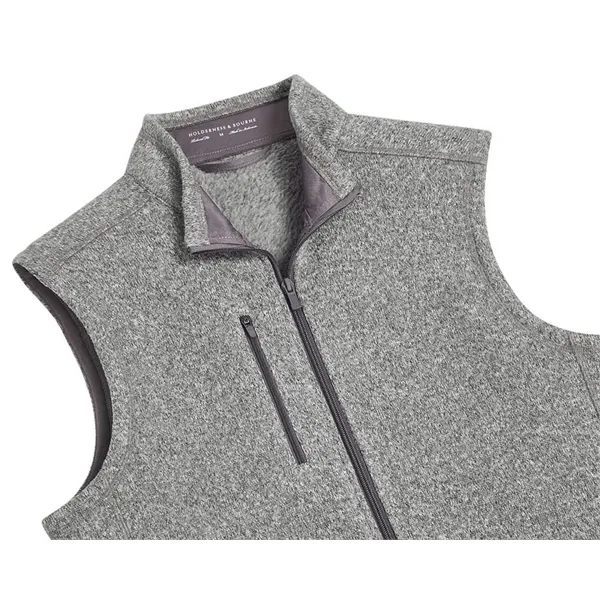 A versatile mid-weight fleece vest with stylish tonal accents, The Ashby... from ASI 38120 Ball Pro / Diversified Quality Kitchenware / Branded Apparel Designs