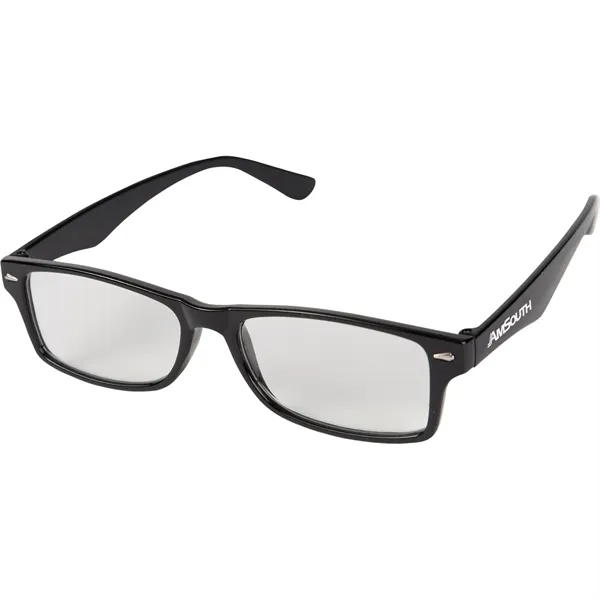 Reading glasses with black frame and silver accents.... from ASI 54100 Fields Manufacturing Inc / TargetLine®
