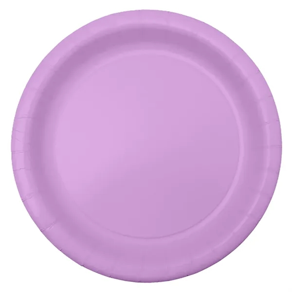 9" round Colorware paper plate.... from ASI 91880 Tranter Graphics Inc