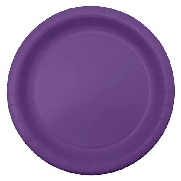 9" round Colorware paper plate.... from ASI 91880 Tranter Graphics Inc
