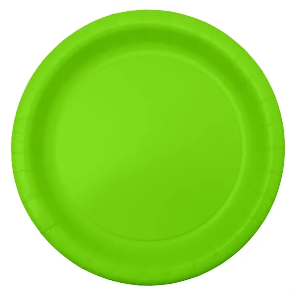 9" round Colorware paper plate.... from ASI 91880 Tranter Graphics Inc