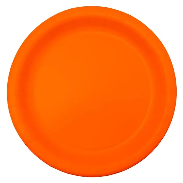 9" round Colorware paper plate.... from ASI 91880 Tranter Graphics Inc