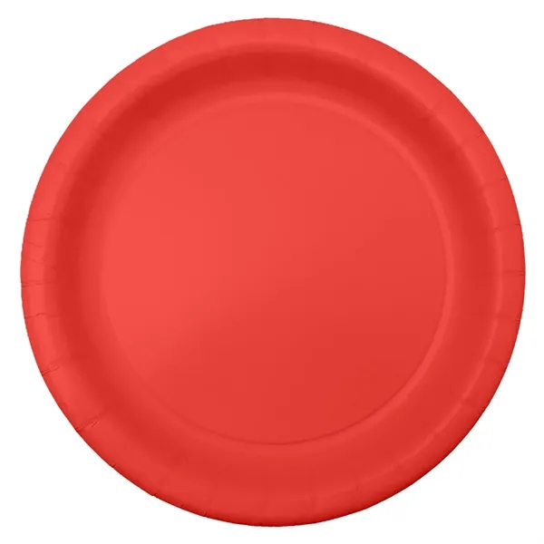 9" round Colorware paper plate.... from ASI 91880 Tranter Graphics Inc
