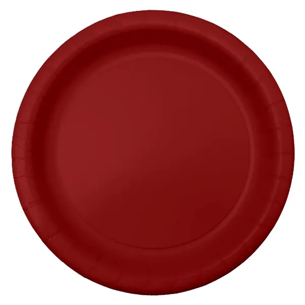 9" round Colorware paper plate.... from ASI 91880 Tranter Graphics Inc