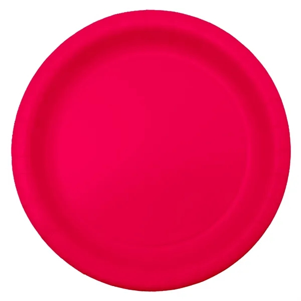 9" round Colorware paper plate.... from ASI 91880 Tranter Graphics Inc