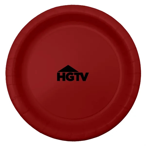 9" round Colorware paper plate.... from ASI 91880 Tranter Graphics Inc