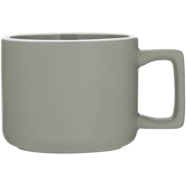 12 oz ceramic mug with matte colored exterior, glossy colored interior,... from ASI 51197 ETS Express, LLC