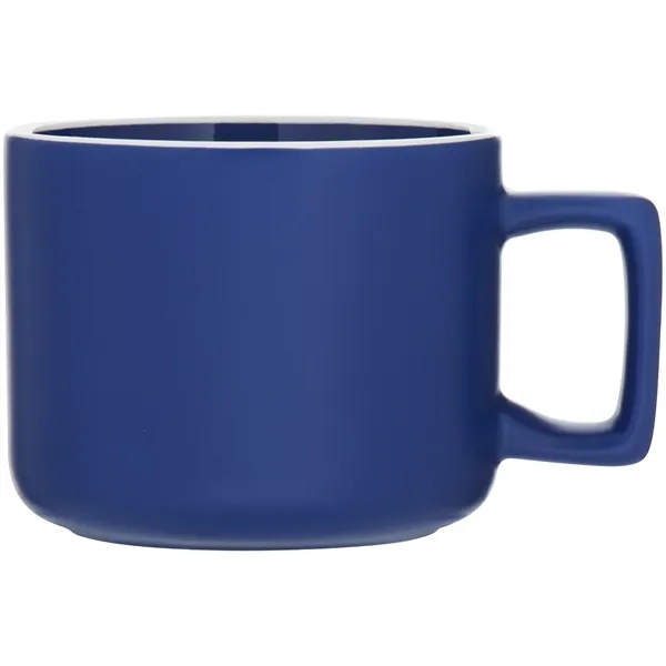 12 oz ceramic mug with matte colored exterior, glossy colored interior,... from ASI 51197 ETS Express, LLC