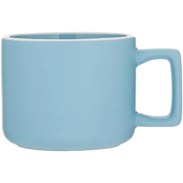 12 oz ceramic mug with matte colored exterior, glossy colored interior,... from ASI 51197 ETS Express, LLC