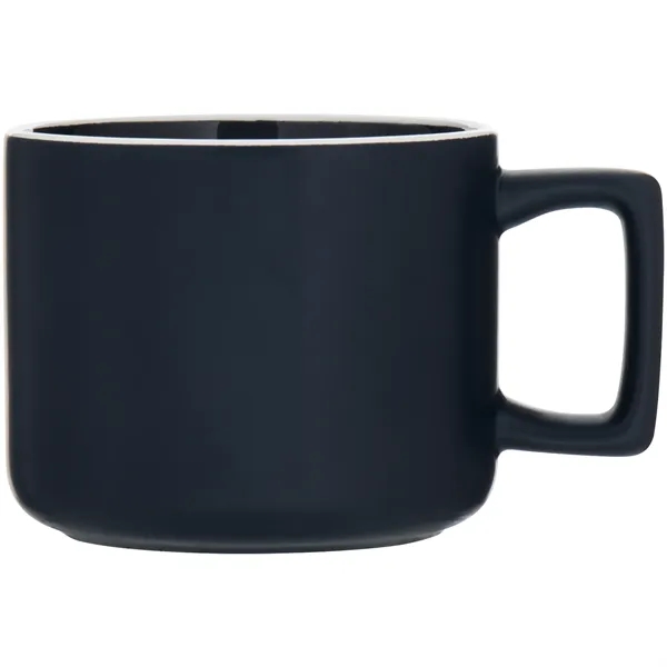 12 oz ceramic mug with matte colored exterior, glossy colored interior,... from ASI 51197 ETS Express, LLC