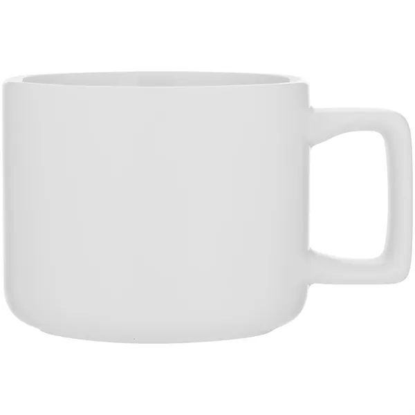 12 oz ceramic mug with matte colored exterior, glossy colored interior,... from ASI 51197 ETS Express, LLC