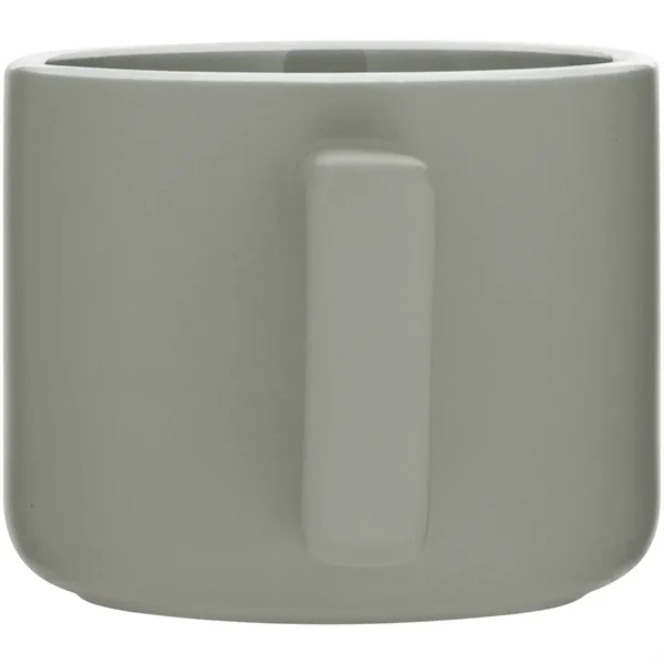 12 oz ceramic mug with matte colored exterior, glossy colored interior,... from ASI 51197 ETS Express, LLC