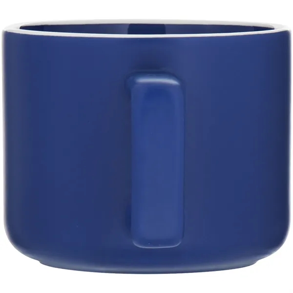 12 oz ceramic mug with matte colored exterior, glossy colored interior,... from ASI 51197 ETS Express, LLC