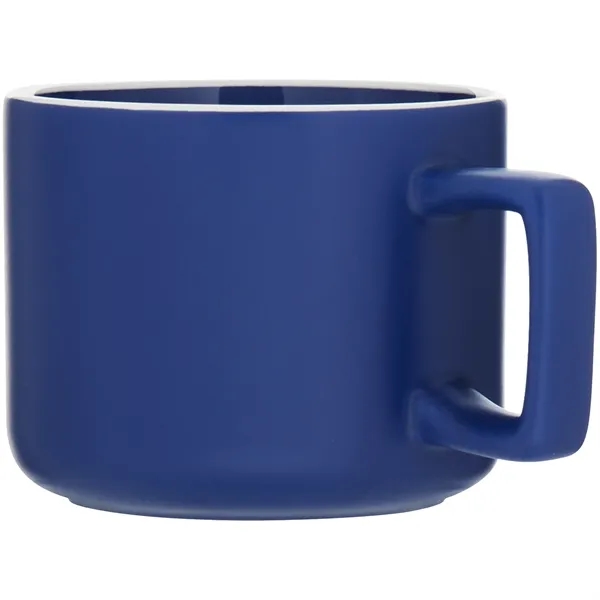 12 oz ceramic mug with matte colored exterior, glossy colored interior,... from ASI 51197 ETS Express, LLC