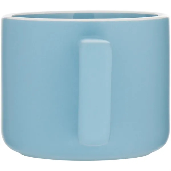 12 oz ceramic mug with matte colored exterior, glossy colored interior,... from ASI 51197 ETS Express, LLC