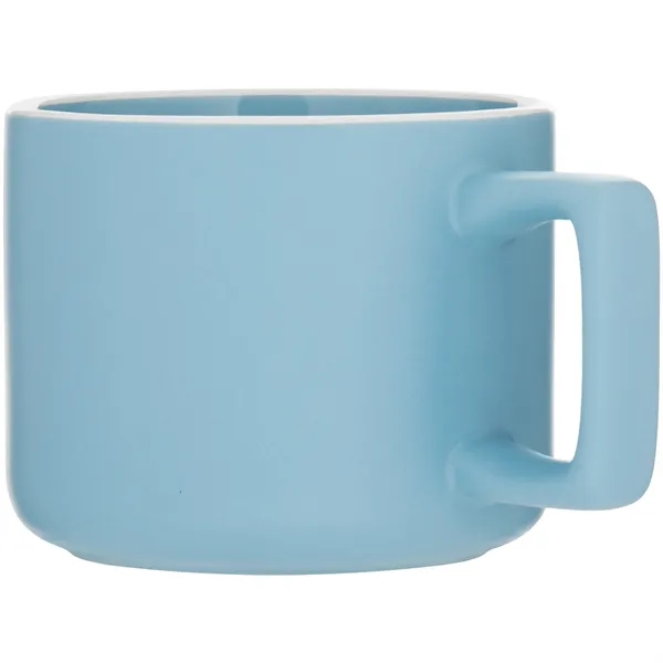 12 oz ceramic mug with matte colored exterior, glossy colored interior,... from ASI 51197 ETS Express, LLC