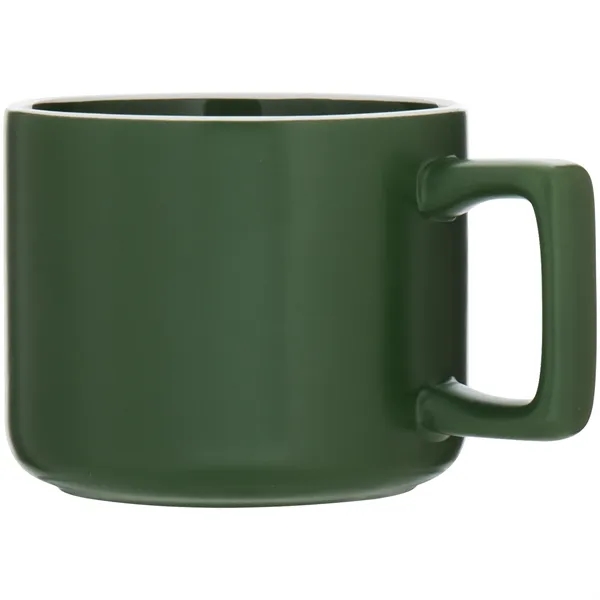12 oz ceramic mug with matte colored exterior, glossy colored interior,... from ASI 51197 ETS Express, LLC