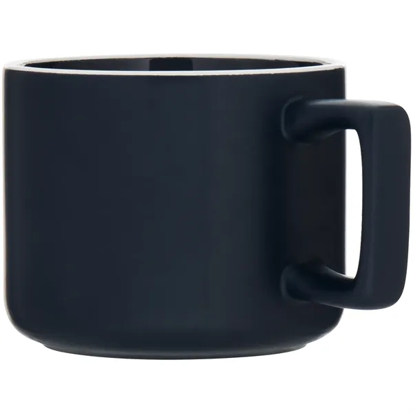 12 oz ceramic mug with matte colored exterior, glossy colored interior,... from ASI 51197 ETS Express, LLC